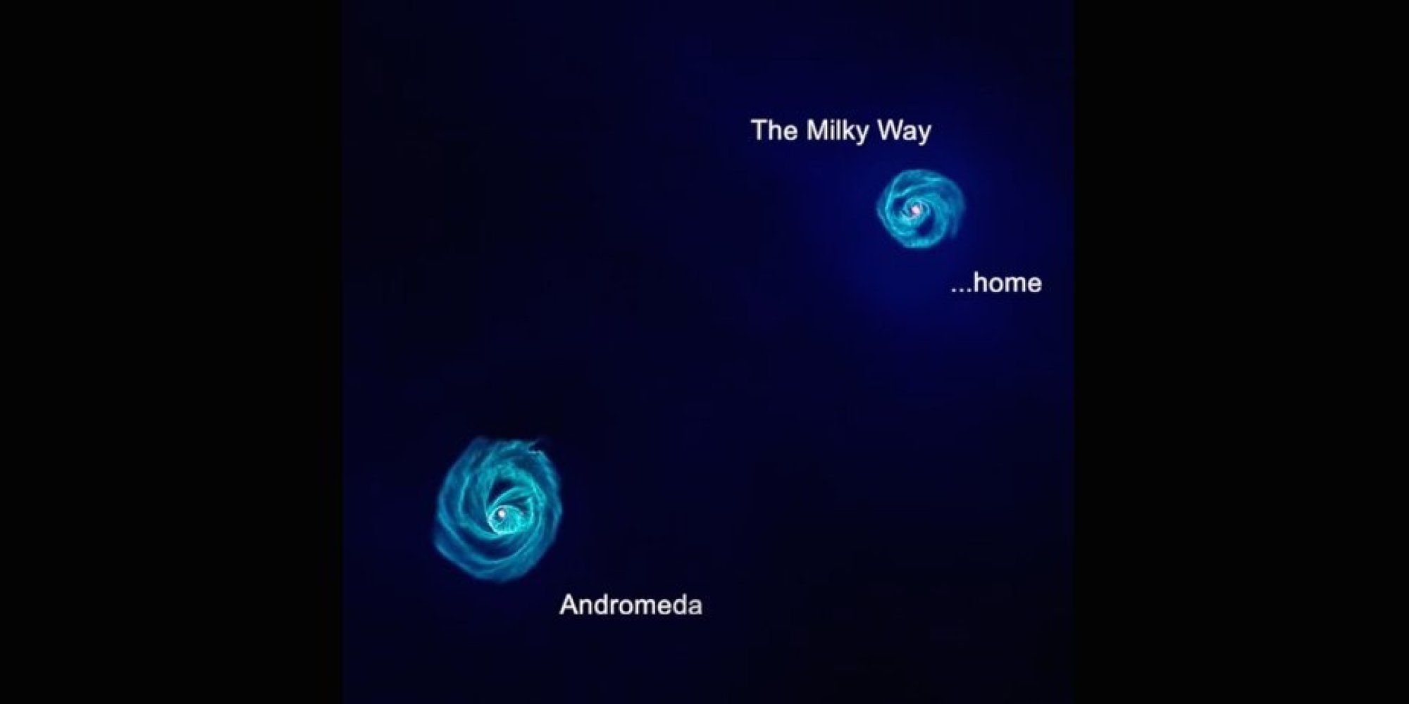 The Milky Way & Andromeda Galaxies Will Collide, And This Video Shows