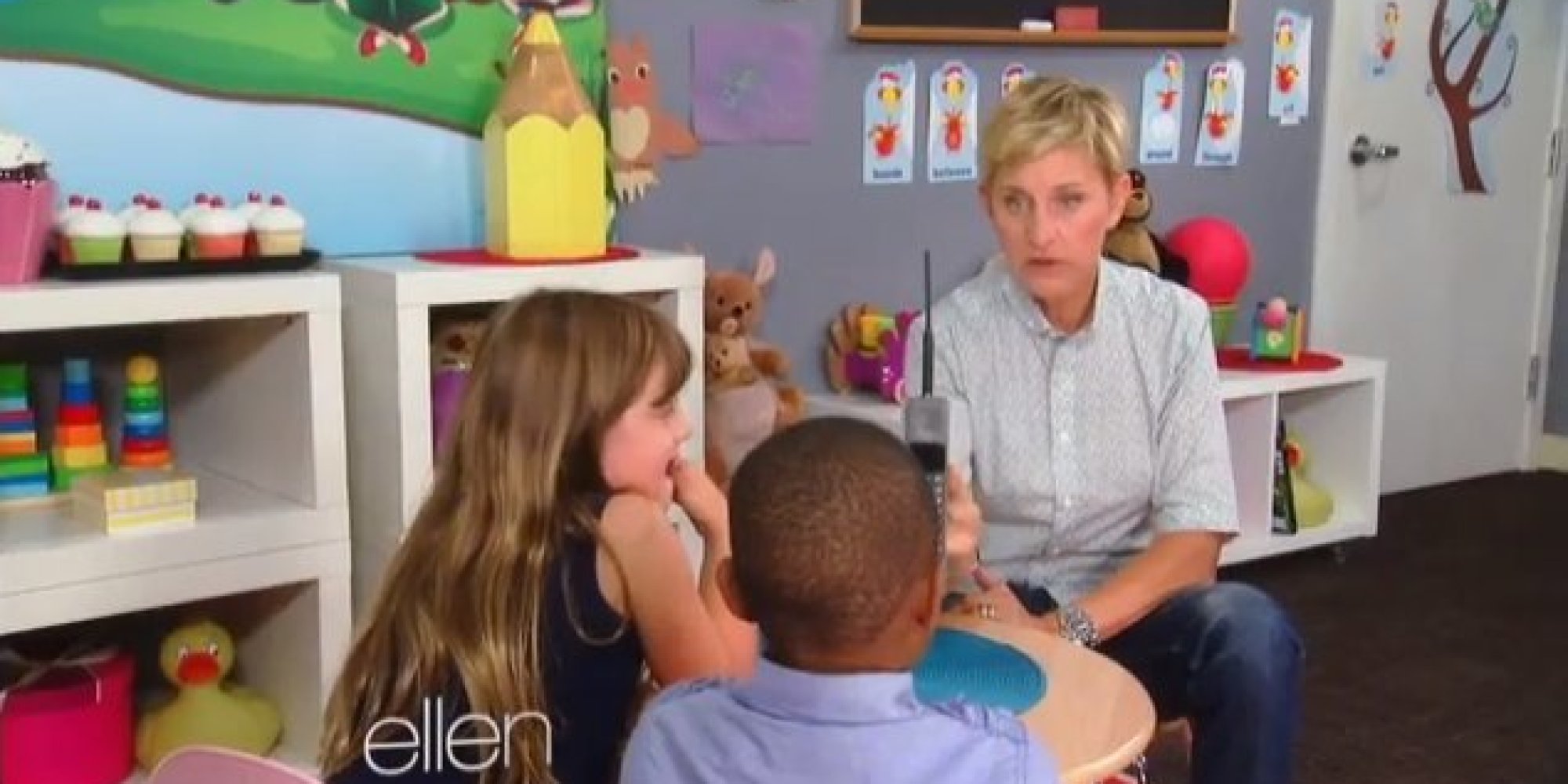 Ellen Degeneres Shows Kids Outdated Technology, Unsurprising Confusion