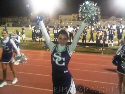 Kendall Jenner  Boyfriend on Kendall Jenner In Her Cheerleading Uniform  Photo