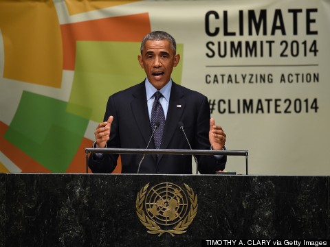 Obama: Climate Change Will 'Define The Contours Of This Century'