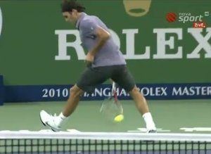 Roger Federer Between The Legs Video