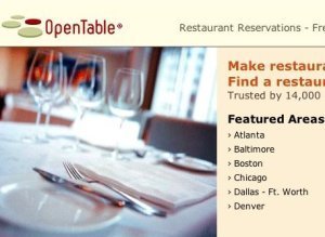 Open Table Opentable Restaurant Reservations