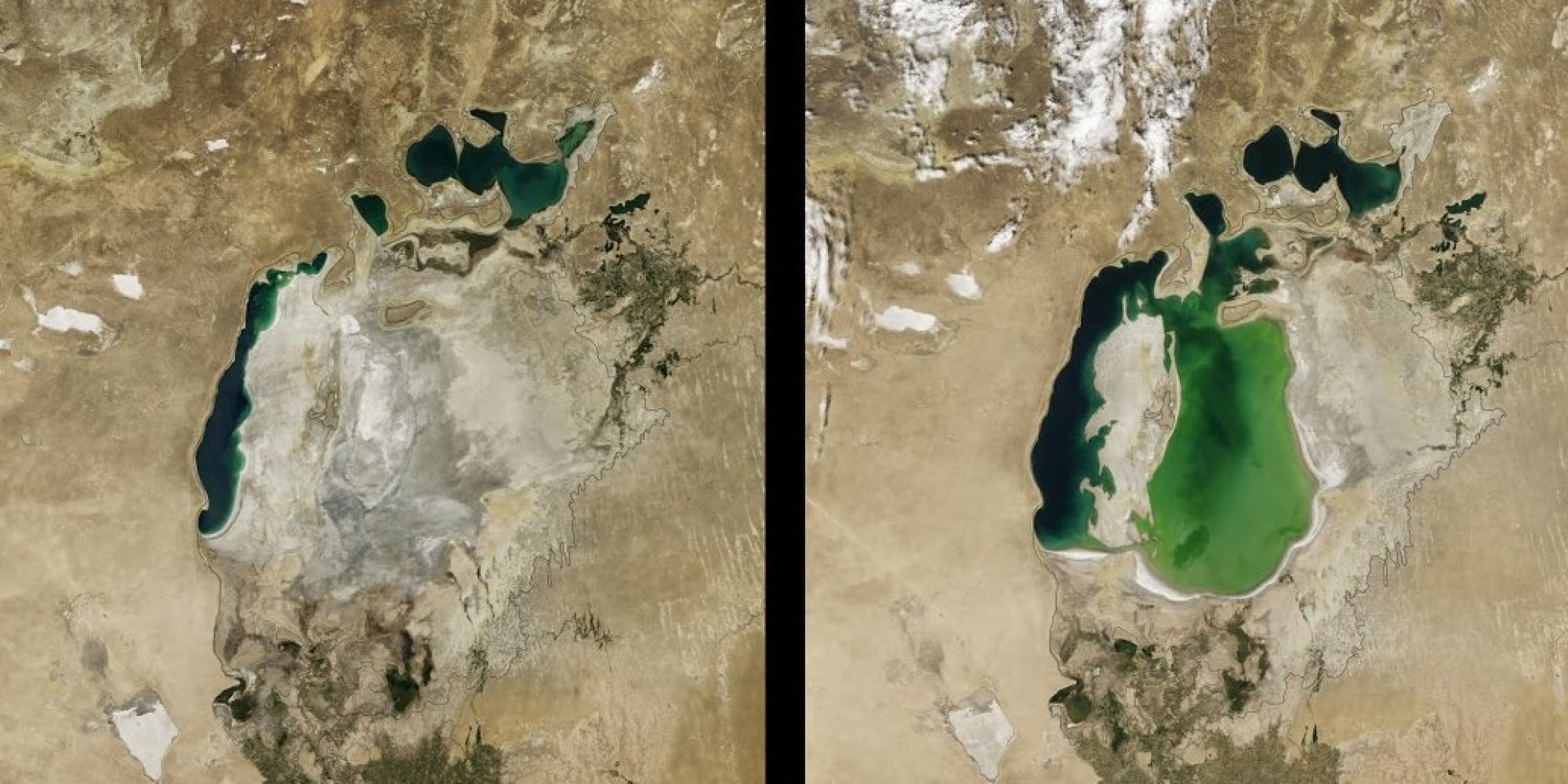 Warum Ist Der Aralsee Ausgetrocknet Umwelt-Katastrophe: Aralsee in Russland nahezu ausgetrocknet
