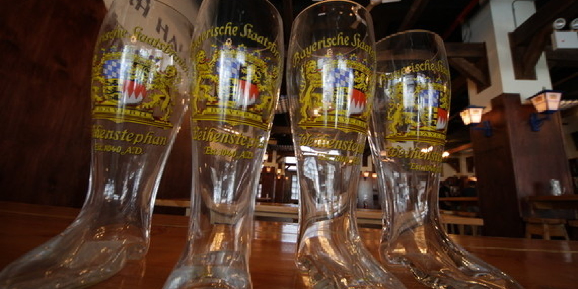 A Brief History of German Beer Boots, and Where You Can Find Them