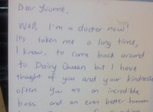 Letter To Yvonne