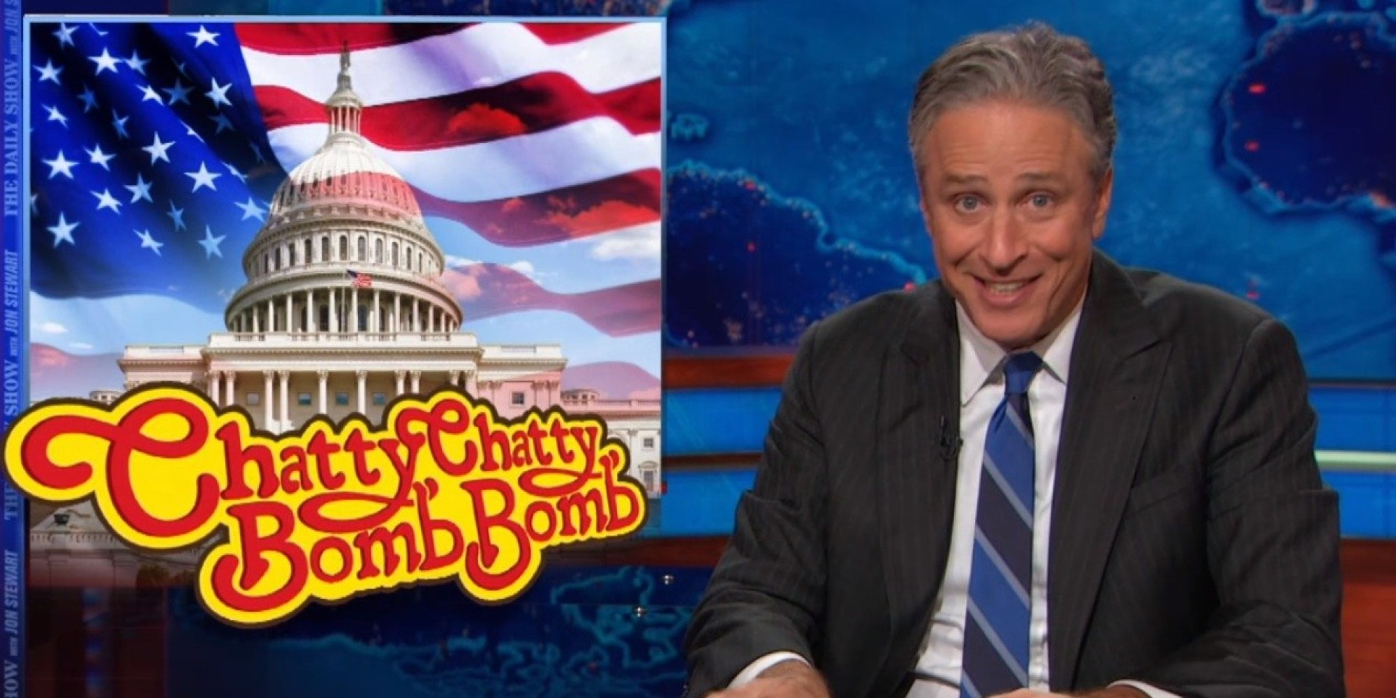Jon Stewart Finds Out Why Congress Is Hiding Instead Of Debating ISIS