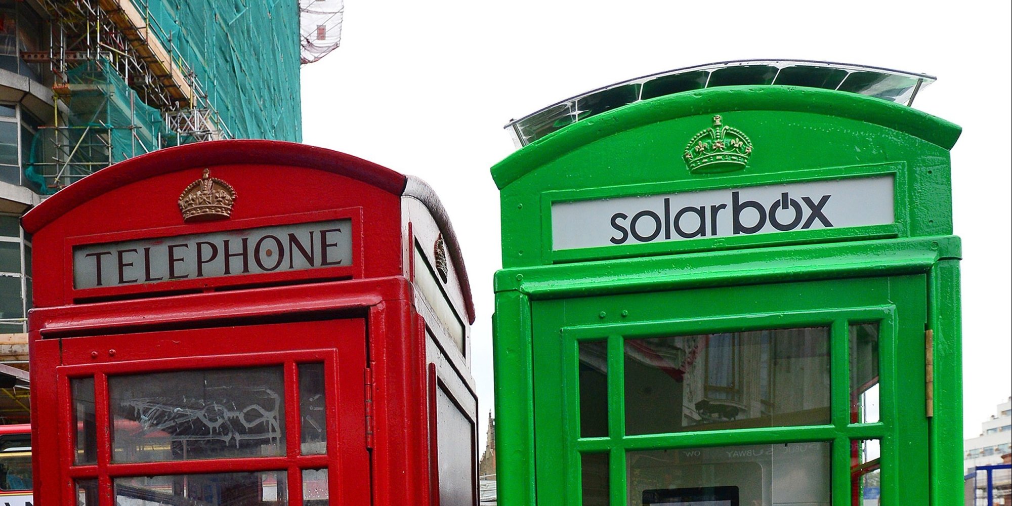 London Phone Booth Converted To SolarPowered Mobile Charging Station HuffPost