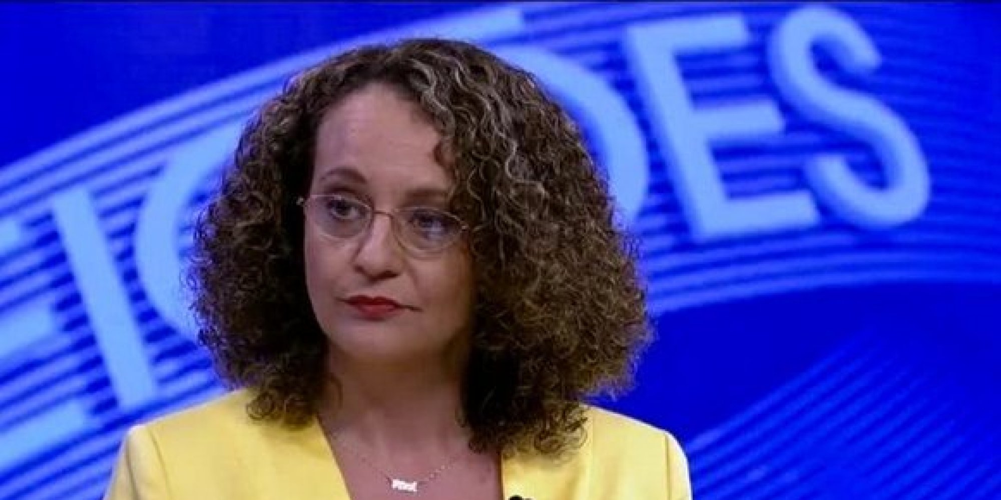 Luciana Genro chega batendo na TV