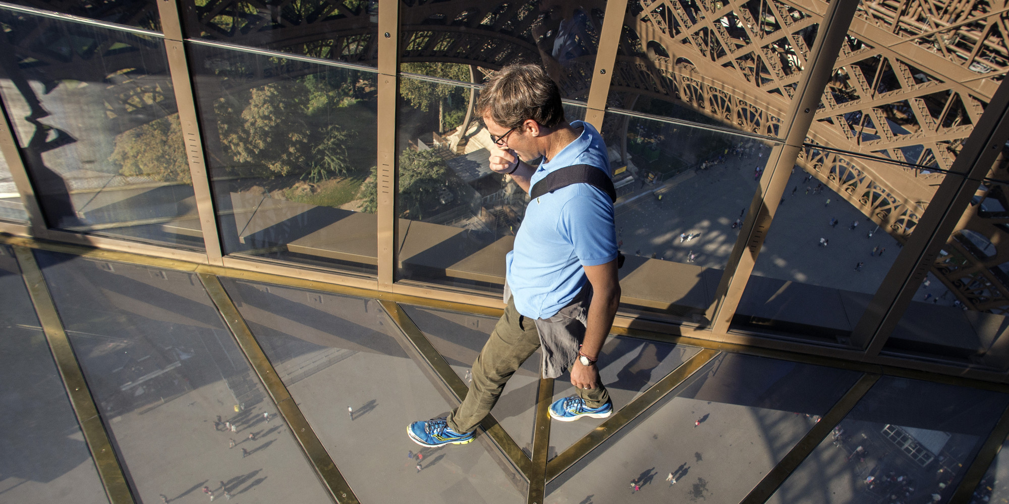PHOTOS. Tour Eiffel le 1er étage rénové et son plancher de verre