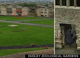 Grey Lady 'Ghost' Photographed At Dudley Castle