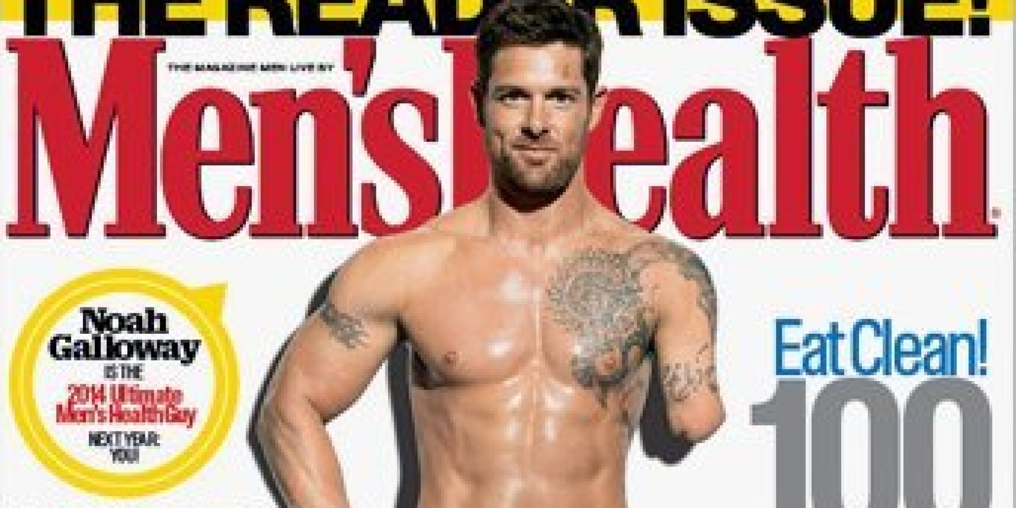 Men's Health, sulla copertina il veterano di guerra amputato. Noah