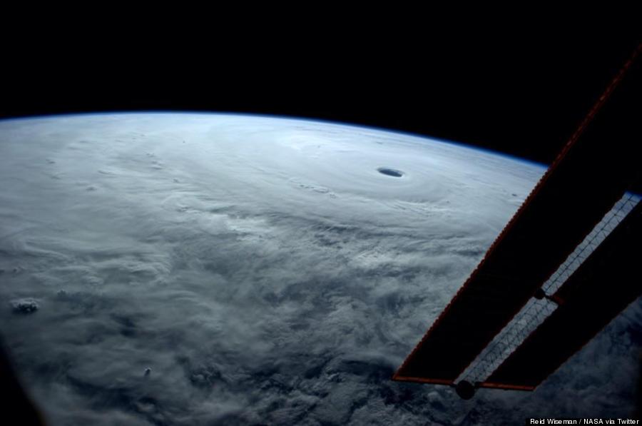 super typhoon from space