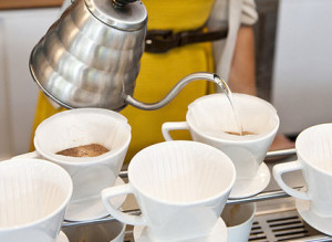 Pour Over Coffee Brewing