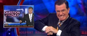 COLBERT HANNITY WORK OUT