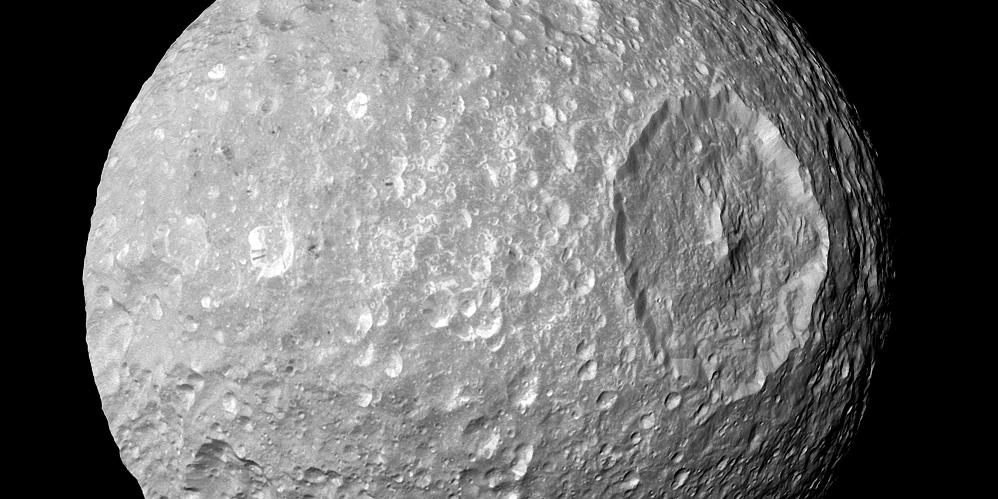 Mimas, One of Saturn's Moons, May Have An Underground