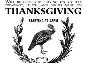 Restaurant Thanksgiving New York