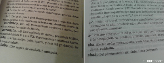 primera palabra