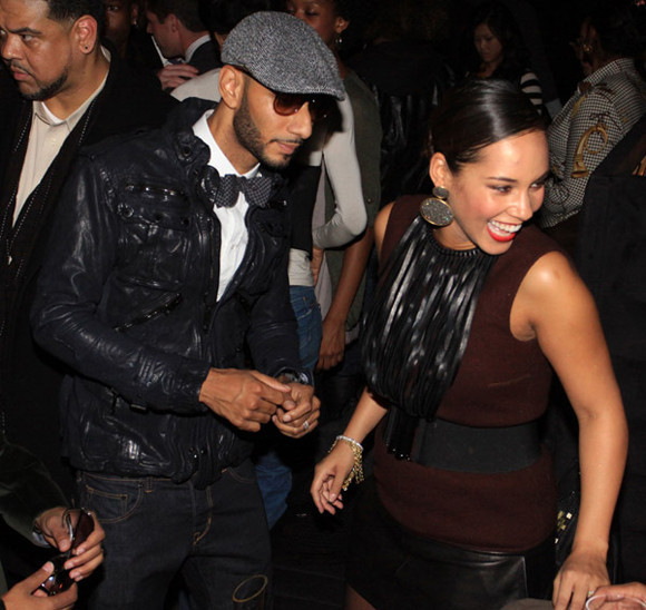 Swizz took to the DJ booth where he told the crowd it was Alicia's first 