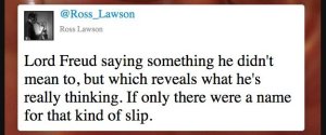 LORD FREUD FUNNY TWEET
