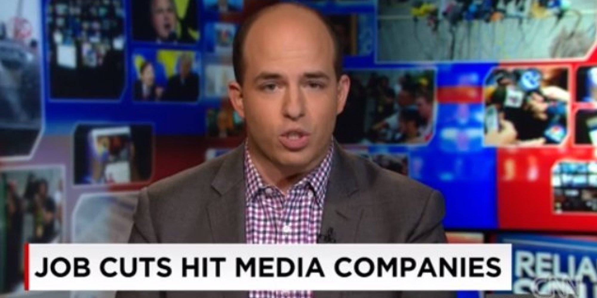 CNN Host Brian Stelter Addresses Major CNN Layoffs HuffPost