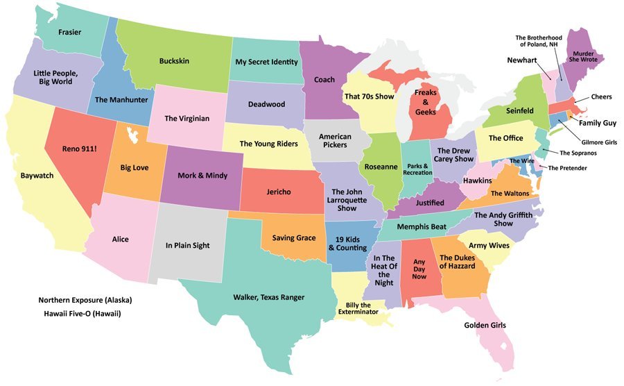 The United States Of Television (PICTURE) | HuffPost