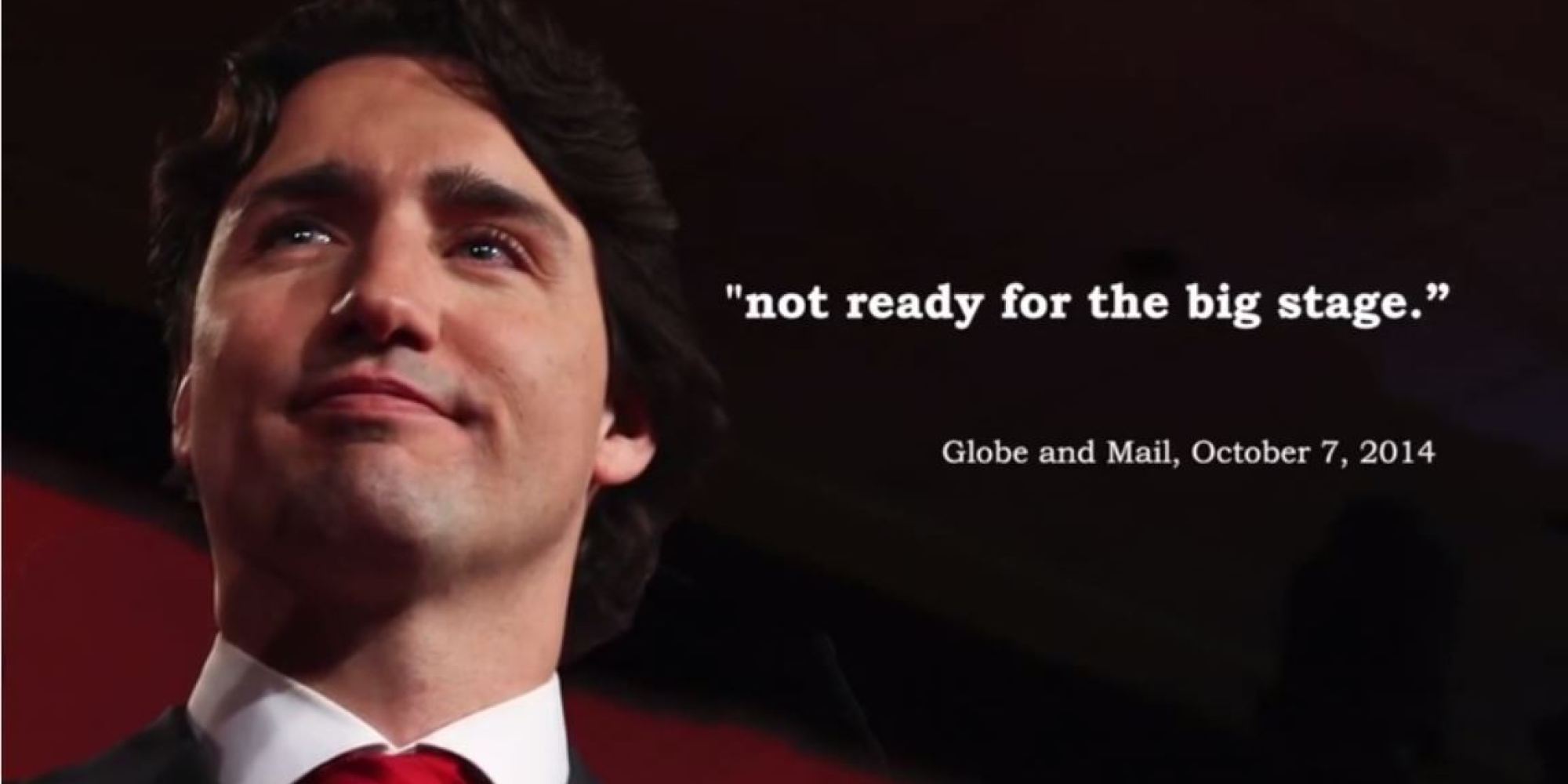 New Tory Commercial On Trudeau Takes Quotes Out Of Context (VIDEO)