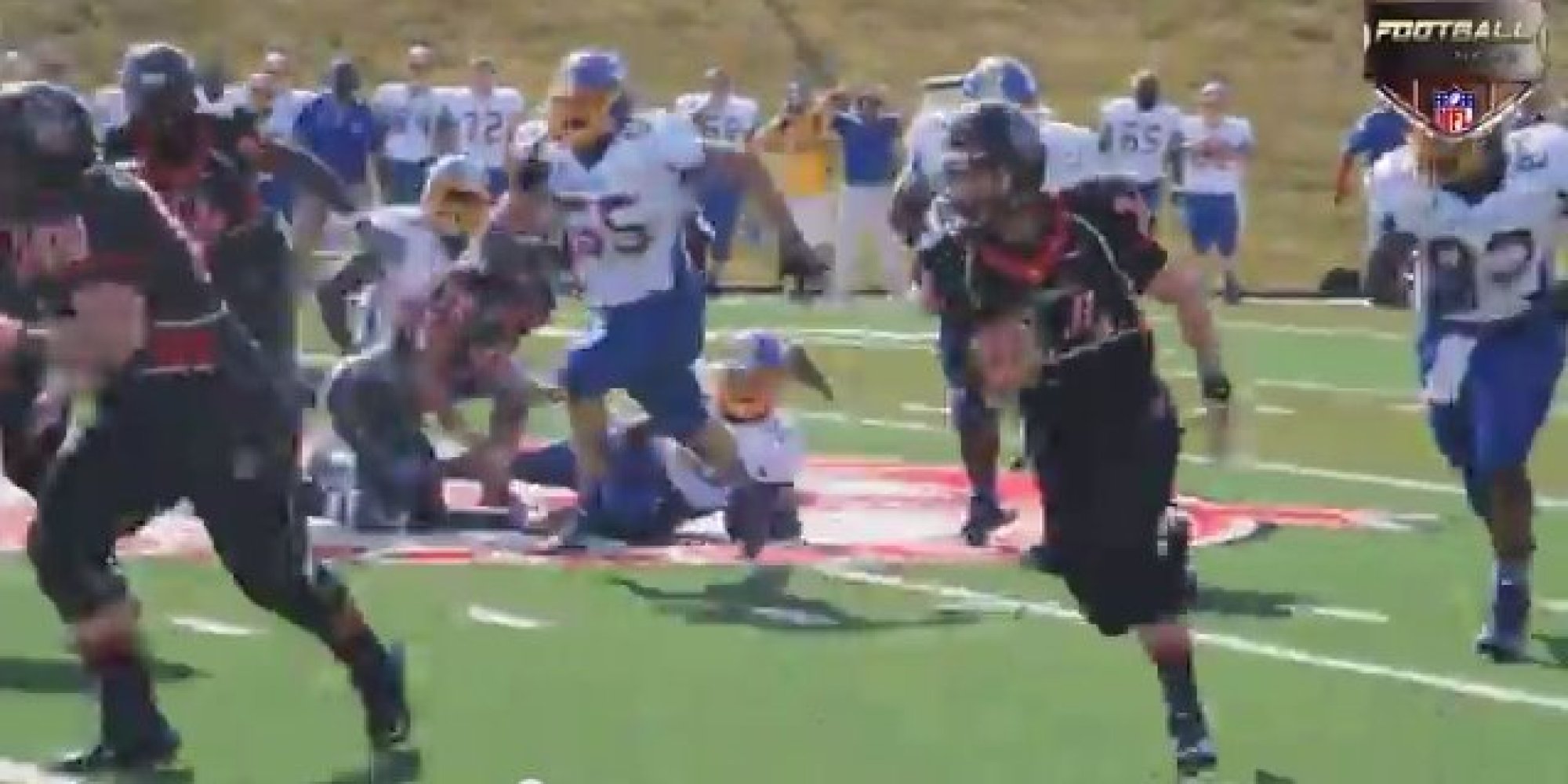 Quarterback Catches His Own Pass And Runs For A Touchdown HuffPost