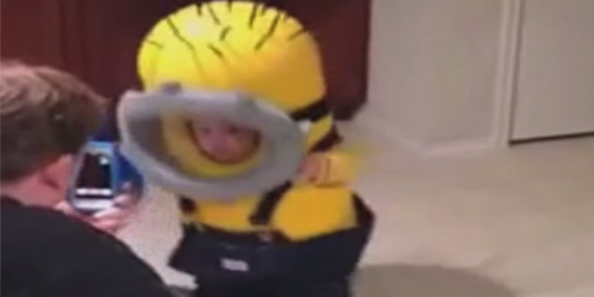 Toddler In 'Despicable Me' Costume Falls, Recovers With Remarkable Calm