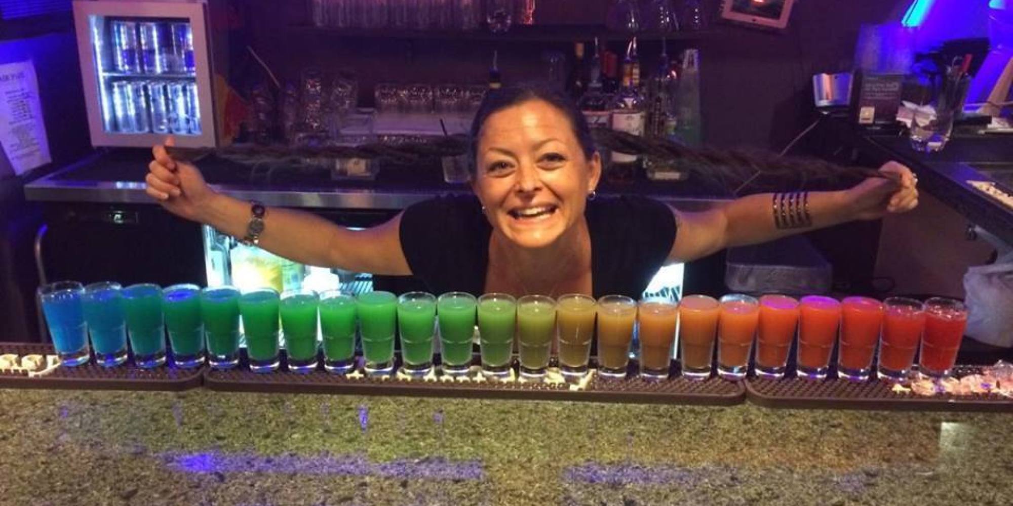 The Rainbow Shot Will Absolutely Blow Your Mind. Here's How To Make It