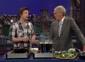 Jamie Oliver David Letterman Apology