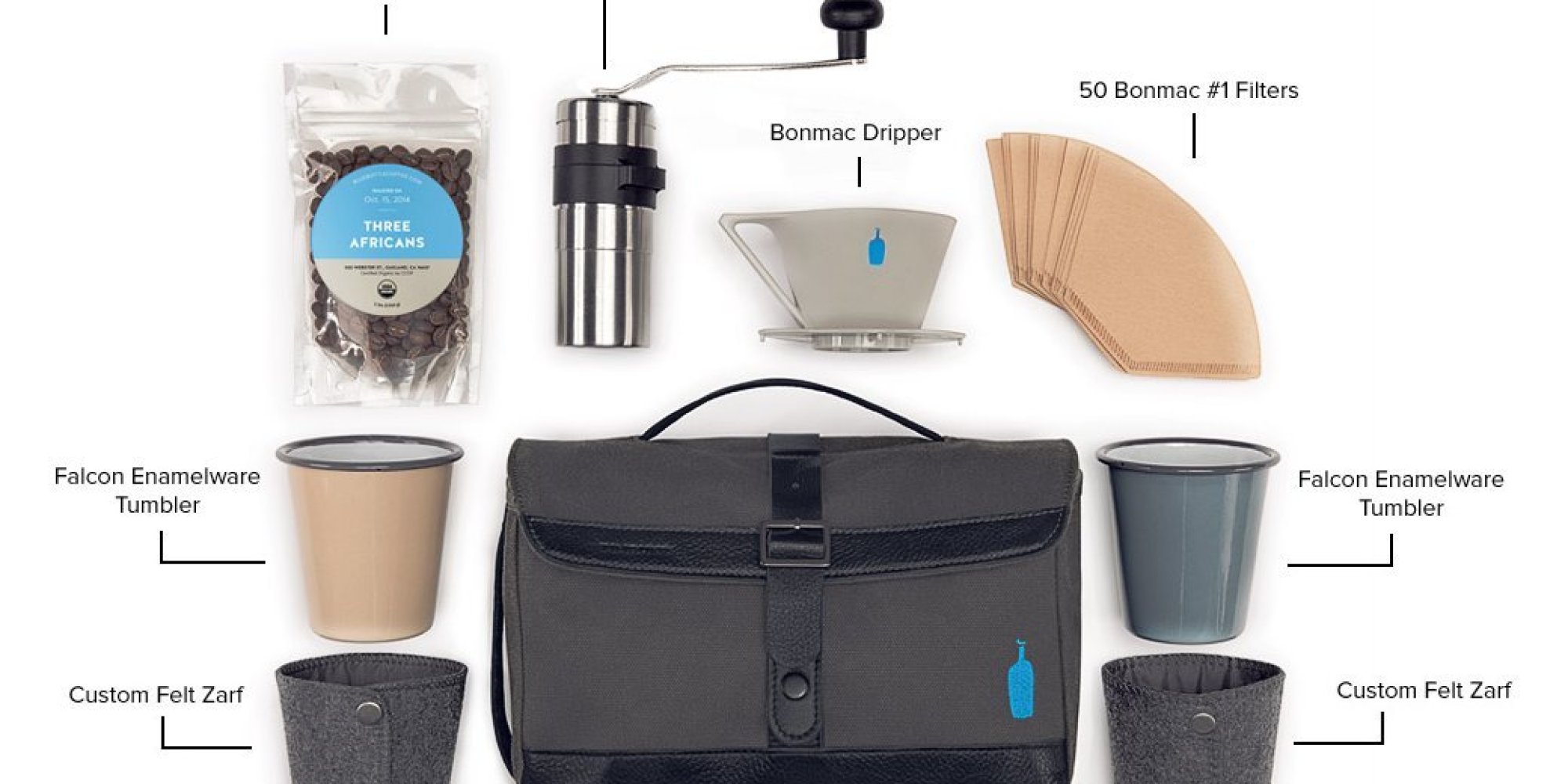 The Portable Pour Over Coffee Kit Has Hipster Written All Over It