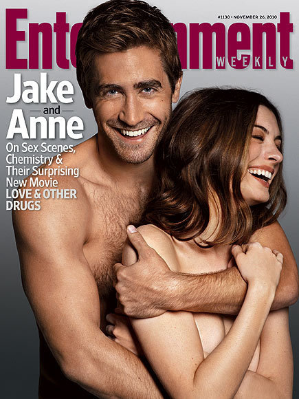 Jake Gyllenhaal Anne Hathaway Go NUDE For EW 