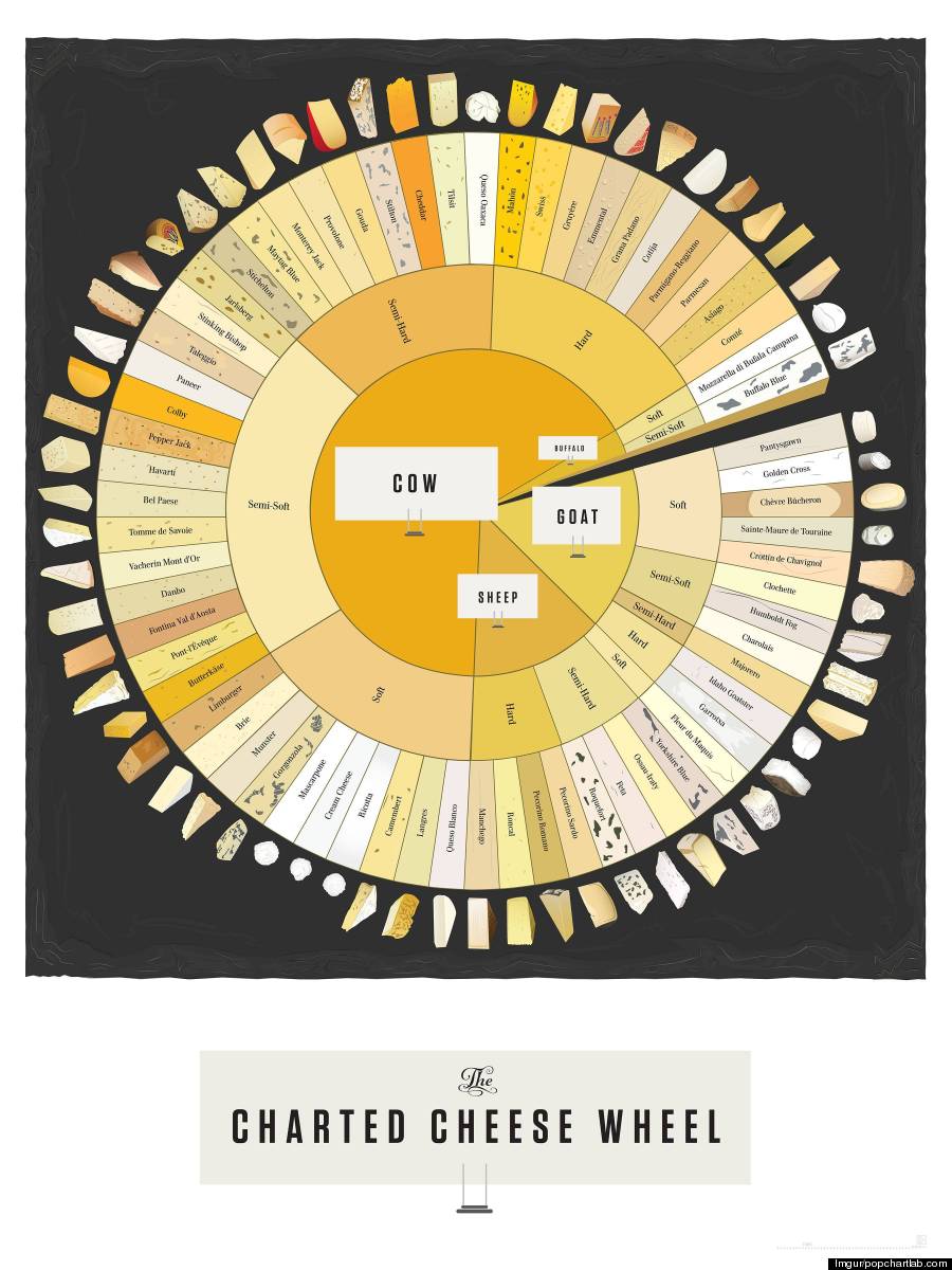 Cheese Types Chart Lists 65 Wonderful Cheeses