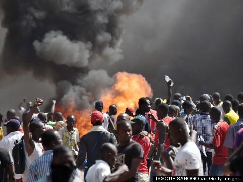 Protesters Storm Burkina Faso Parliament