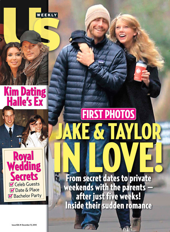 Taylor Swift And Jake Gyllenhaal On The Cover Of Us Weekly