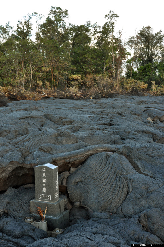 hawaii headstone lava