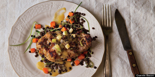 The Most Beautiful Chicken Dinner We've Ever Seen And Tasted