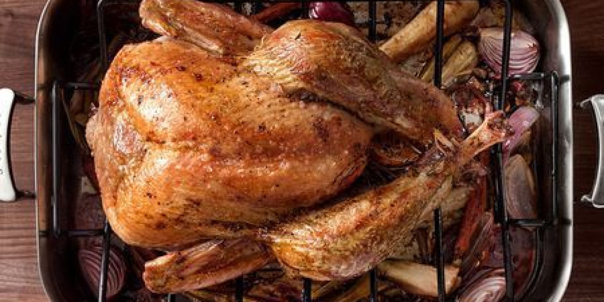 Why Turkeys Are So Much Better Roasted Upside Down Huffpost