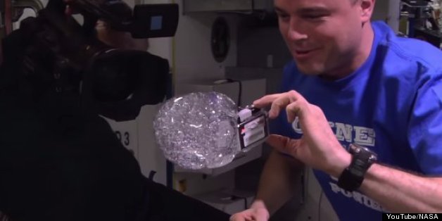 Astronauts Put A Camera Inside An Orb Of Water, And This Happened