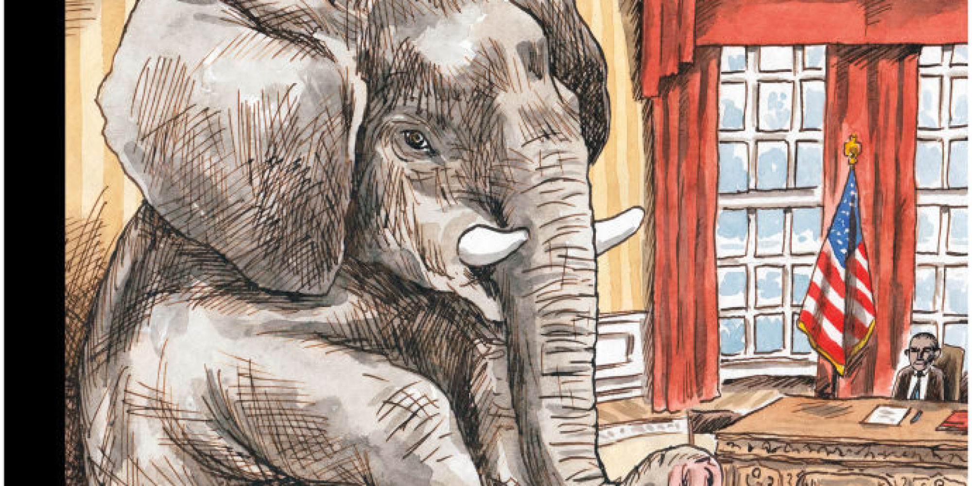 The New Yorker's Post-Election Cover Shows Obama's Very Big Problem ...