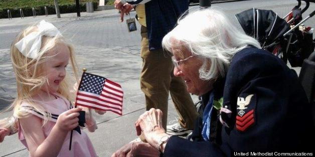 Female World War II Veteran Continues Breaking Barriers Well Into Her 90s