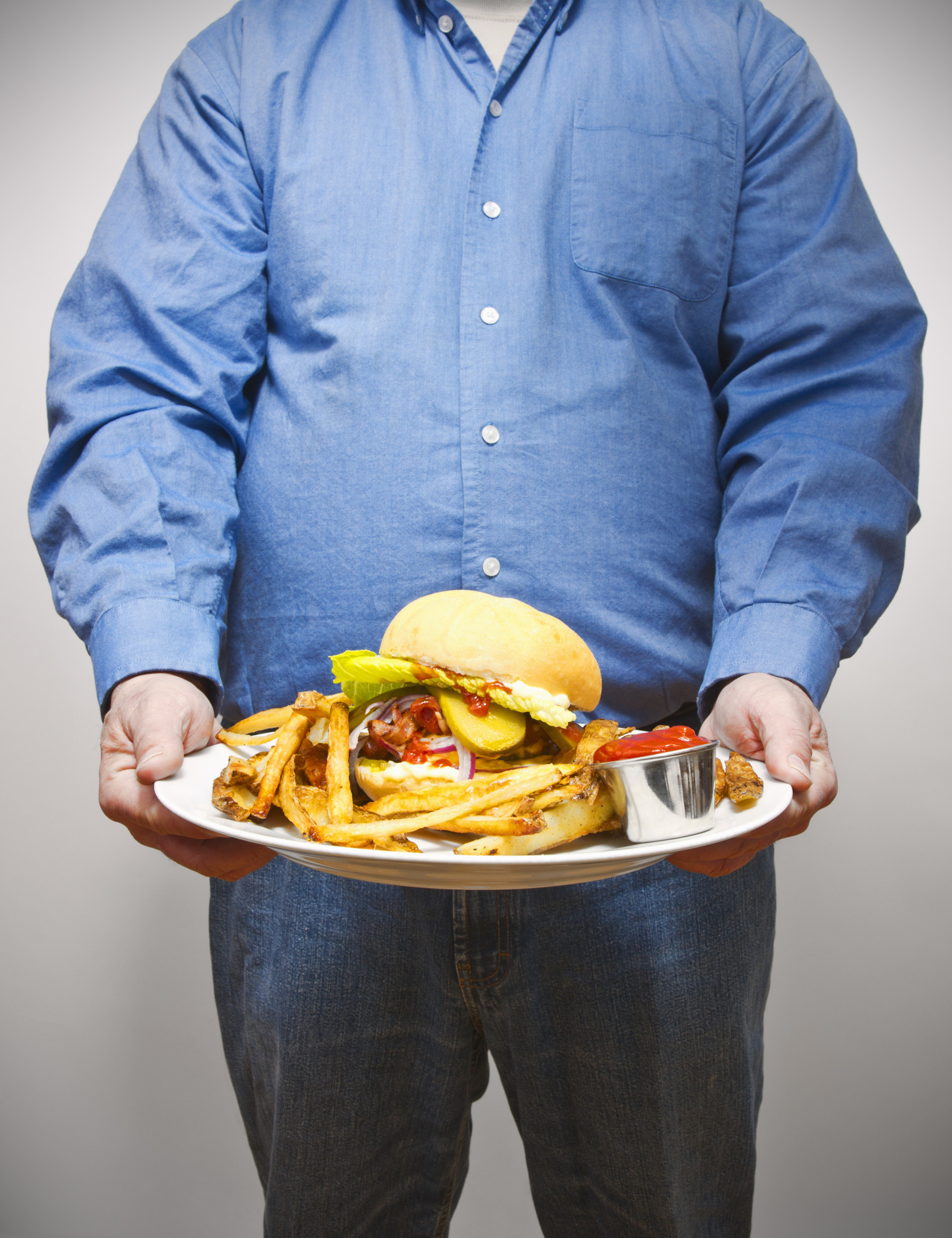 obese eating
