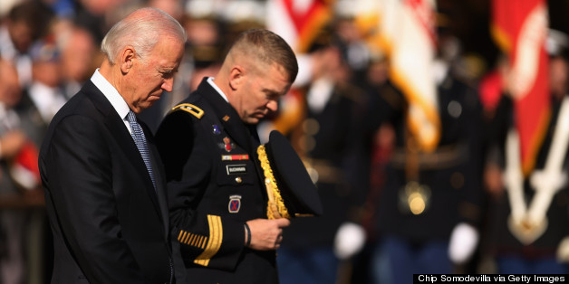 Joe Biden: Military Veterans Are The 'Spine Of The Nation'