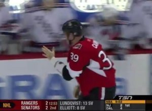 Matt Carkner Blood Flicking Video