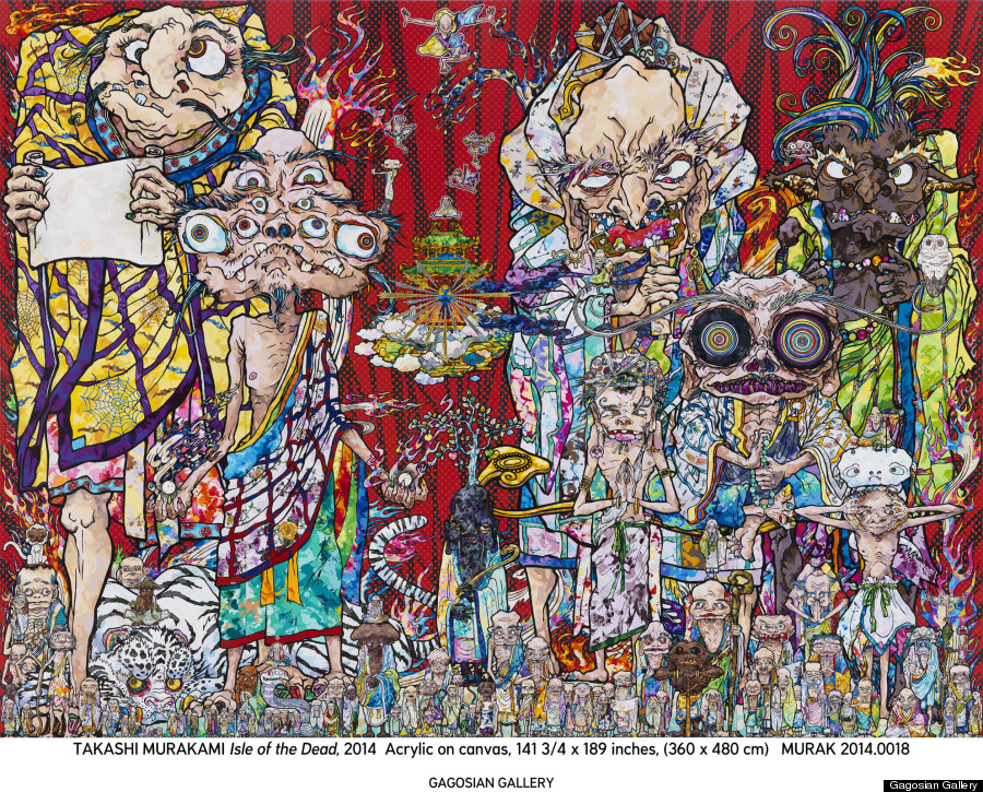 takashi murakami painting