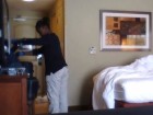 Hotel Maid Caught On Video Snooping Around Room
