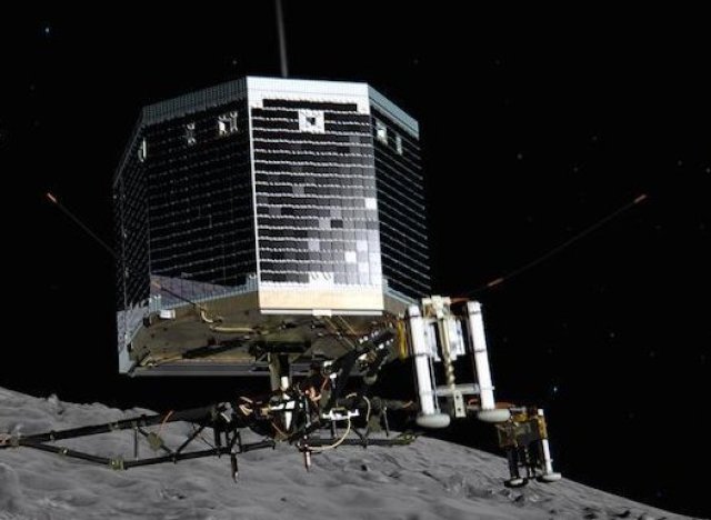 PHOTOS. Mission Rosetta : Le Robot Philae Se Pose Avec Succès Sur Le ...