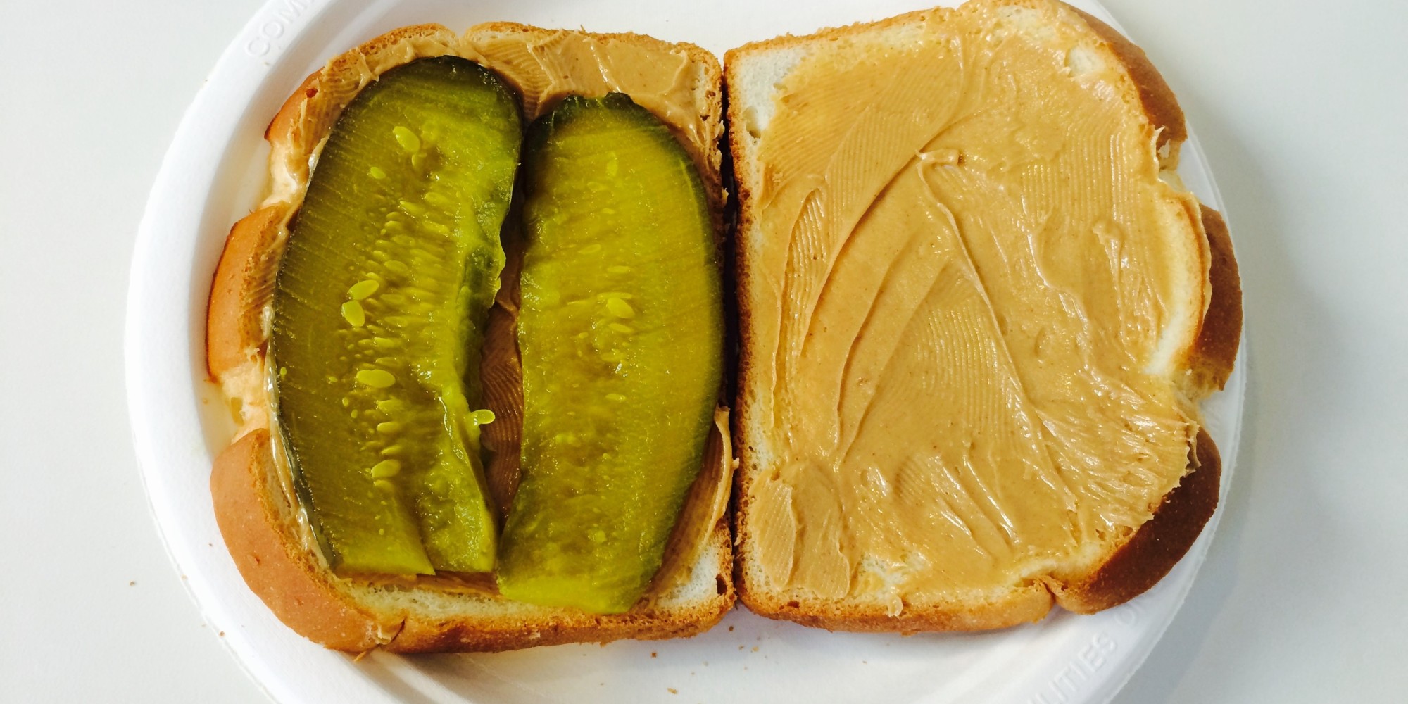 Good Or Gross Peanut Butter And Pickle Sandwich