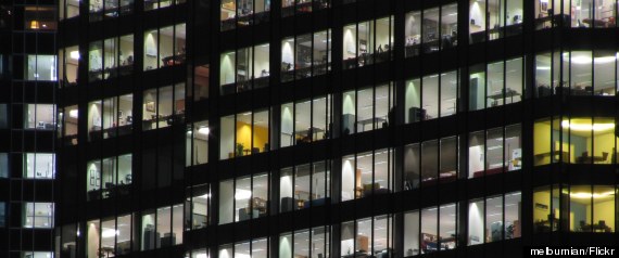 office block night