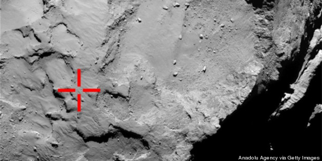 Comet Lander Gets To Work